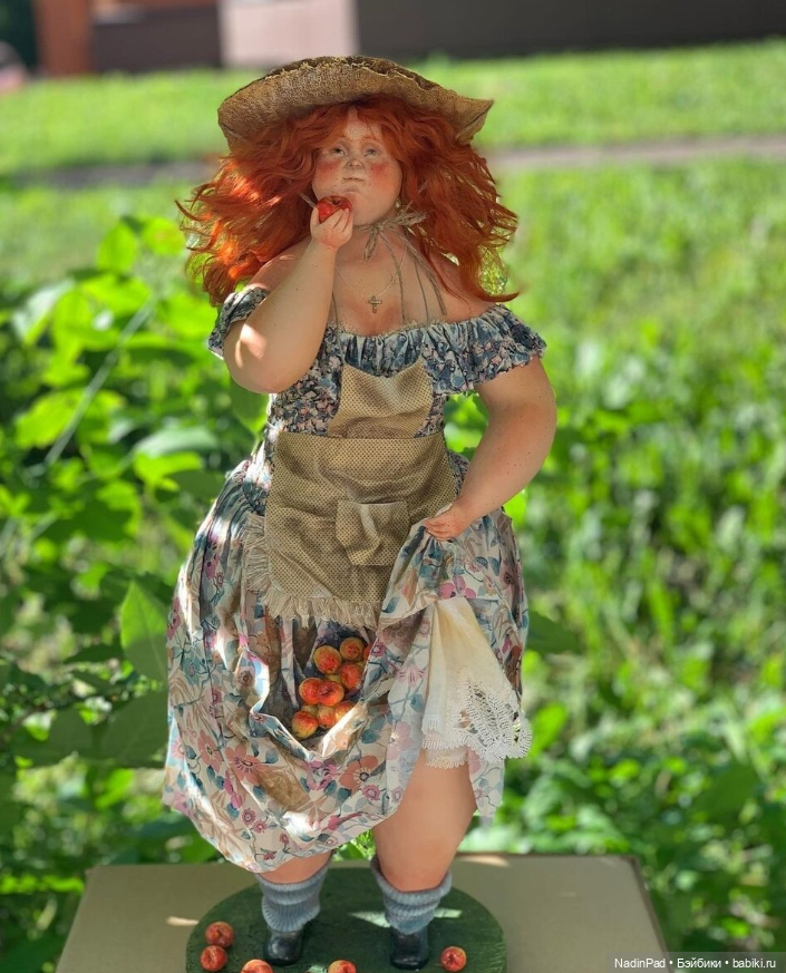 Позитивные куклы АняМаня из папье маше (фото 6)