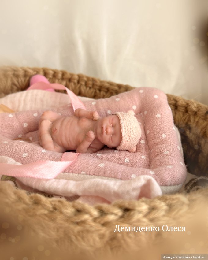 🩷Леона 🩷 — Авторские миниатюрные куклы: лепка