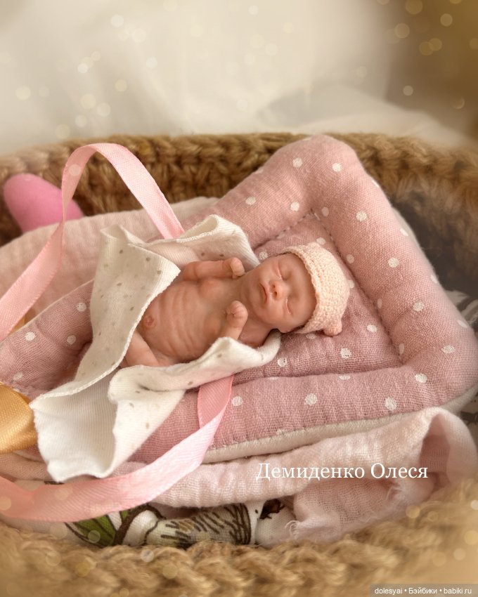 🩷Леона 🩷 — Авторские миниатюрные куклы: лепка (фото 2)