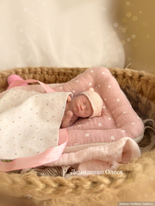 🩷Леона 🩷 — Авторские миниатюрные куклы: лепка (фото 4)