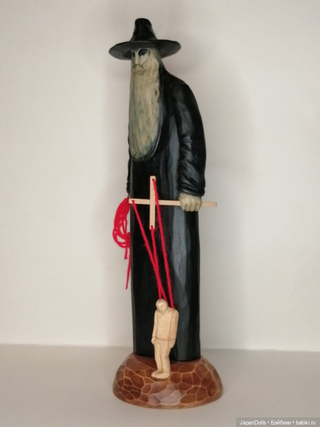 "Работодатель" на выставке музея авторских кукол «Кукольный переулок» «Куклы с характером. Четвертая высота»