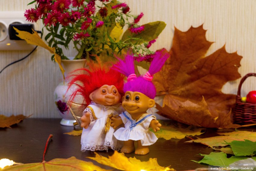Мои любимые тролли — Игрушки Тролли (Trolls): винтажные Dam и Russ