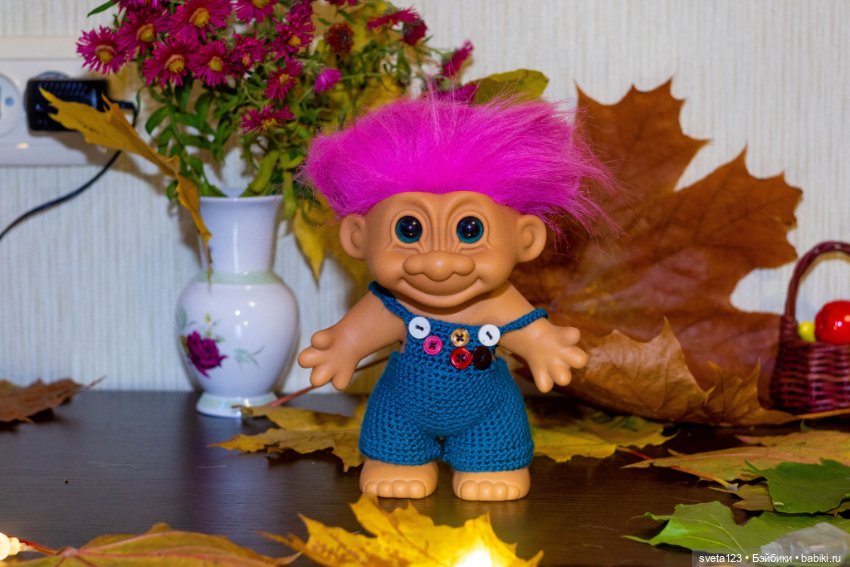 Мои любимые тролли — Игрушки Тролли (Trolls): винтажные Dam и Russ
