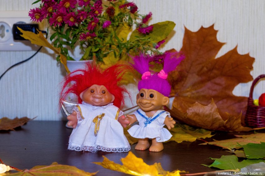 Мои любимые тролли — Игрушки Тролли (Trolls): винтажные Dam и Russ