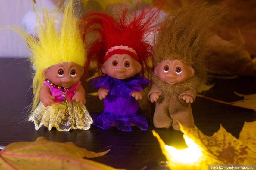 Мои любимые тролли — Игрушки Тролли (Trolls): винтажные Dam и Russ (фото 9)