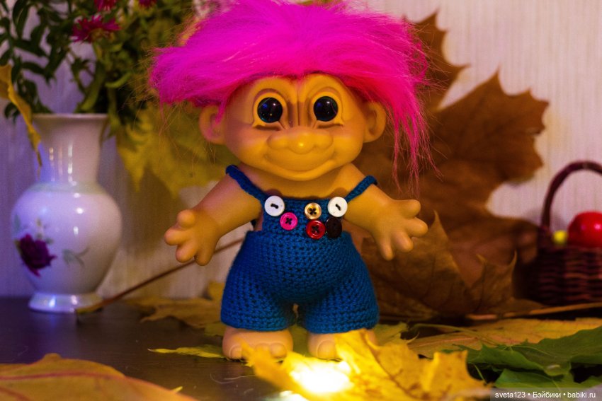 Мои любимые тролли — Игрушки Тролли (Trolls): винтажные Dam и Russ (фото 4)