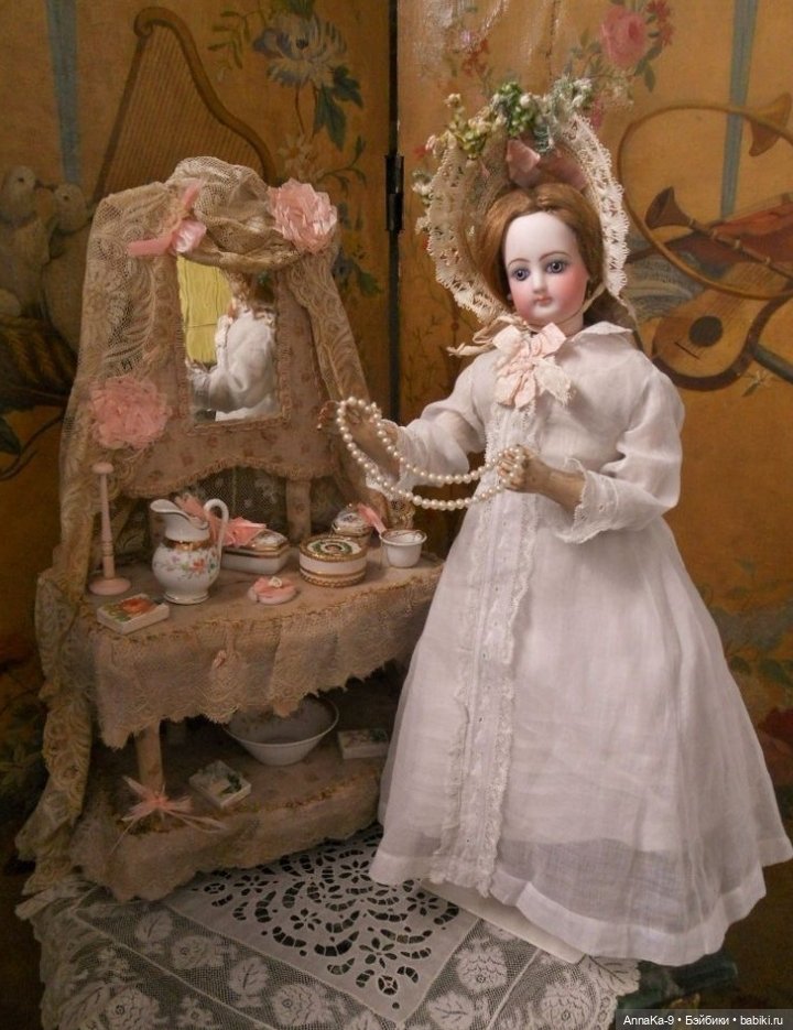 Антикварные туалетные столики для кукол продолжение (фото 3)