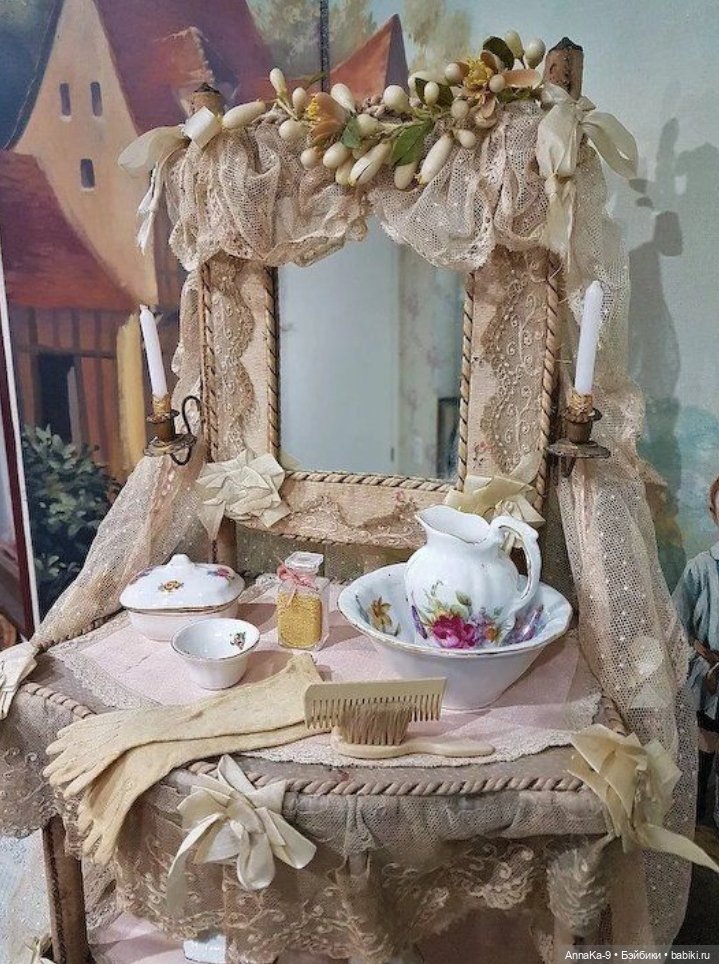 Антикварные туалетные столики для кукол продолжение (фото 9)