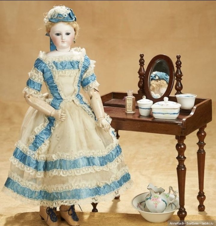 Антикварные туалетные столики для кукол продолжение (фото 7)