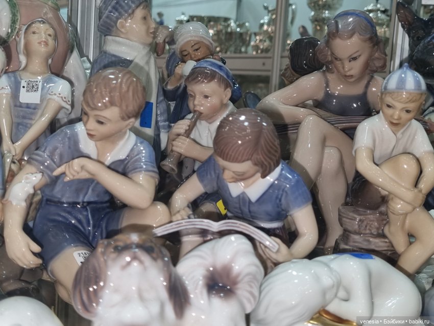 Куклы, фарфоровые статуэтки на Тишинке (фото 3)