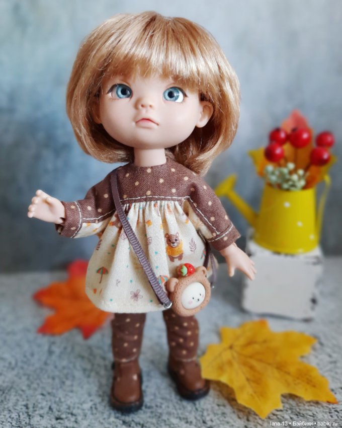 Осенние #2 — Одежда и обувь для кукол своими руками: фото (фото 5)