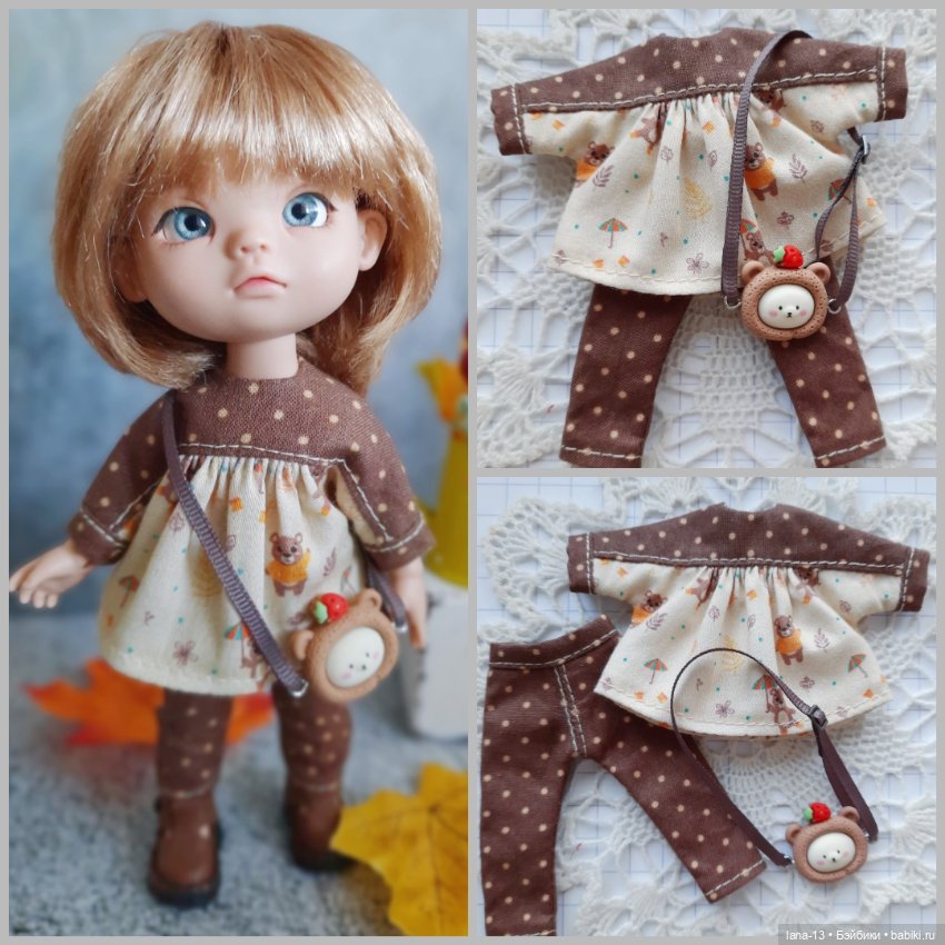 Осенние #2 — Одежда и обувь для кукол своими руками: фото (фото 2)