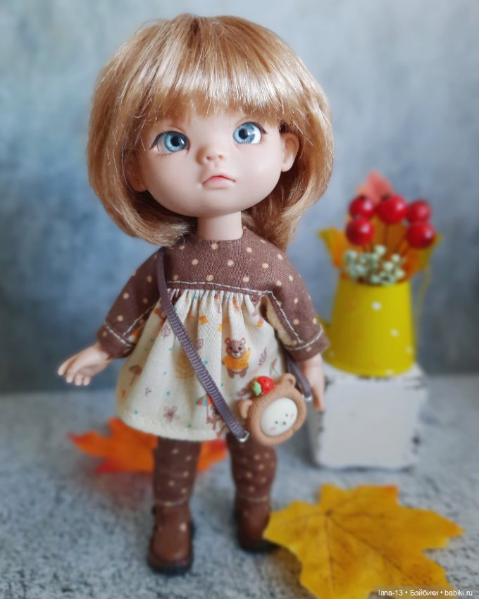 Осенние #2 — Одежда и обувь для кукол своими руками: фото (фото 6)
