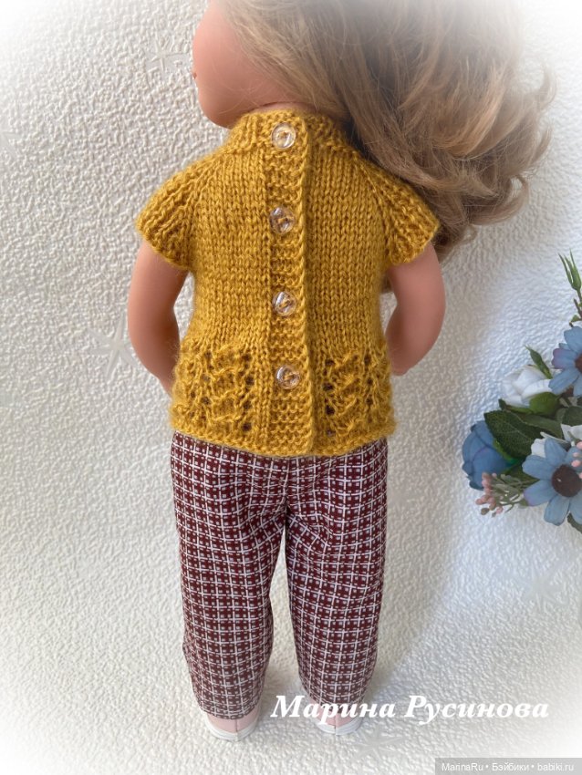 Обновки для Мариетты — Одежда и обувь для кукол своими руками: фото (фото 8)