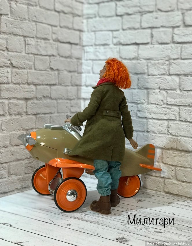 Небо, девушка, самолет — Авторские куклы BJD (БЖД) у нас дома: фото (фото 3)
