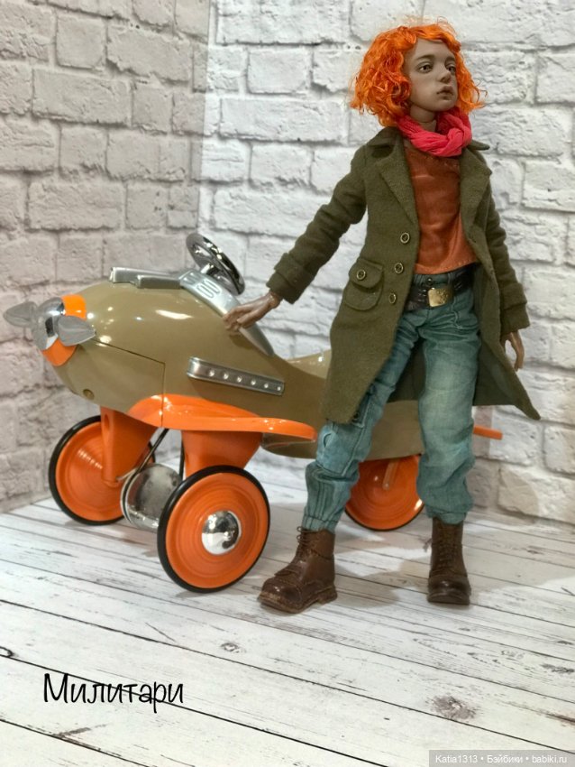 Небо, девушка, самолет — Авторские куклы BJD (БЖД) у нас дома: фото (фото 2)