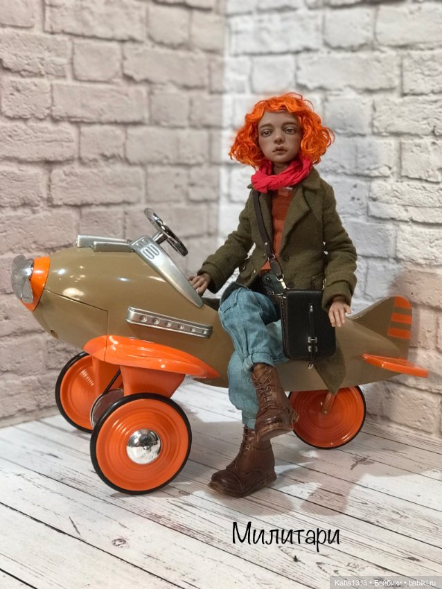 Небо, девушка, самолет — Авторские куклы BJD (БЖД) у нас дома: фото (фото 4)