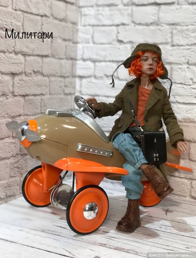 Небо, девушка, самолет — Авторские куклы BJD (БЖД) у нас дома: фото (фото 5)