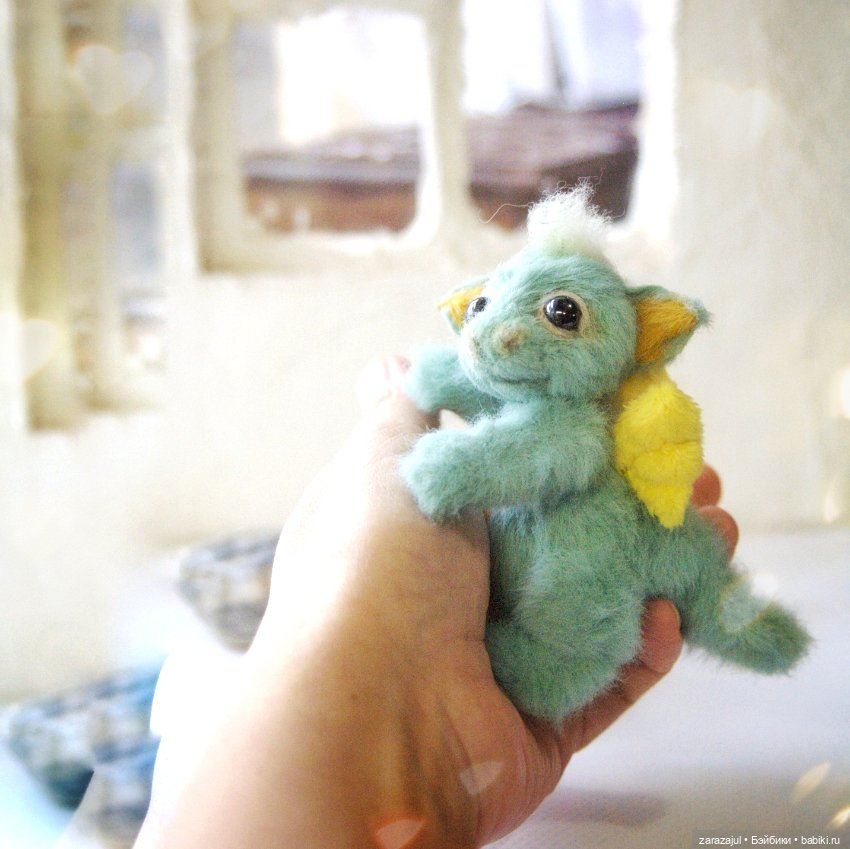 Я родился - Маленький мятный дракончик (фото 3)
