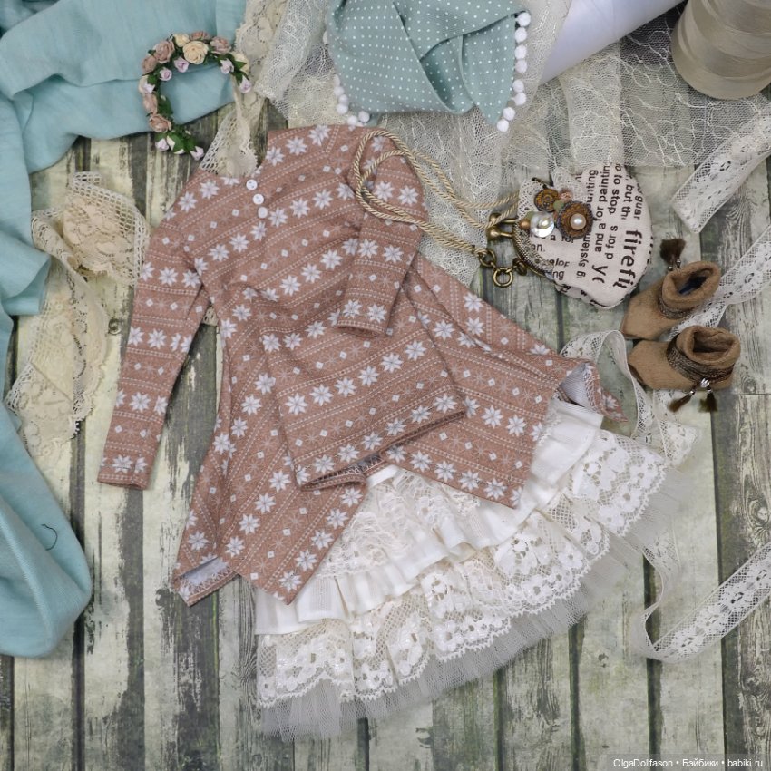 Альбомы с выкройками для кукол - Альбом №5 Куклы 35-36 см (фото 8)