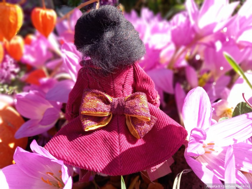 Тыквенный спас — Антикварные куклы Mignonette (Миньонетта): карманные (фото 9)