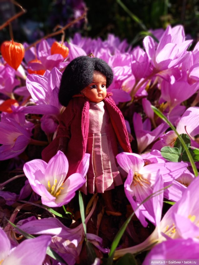 Тыквенный спас — Антикварные куклы Mignonette (Миньонетта): карманные (фото 8)