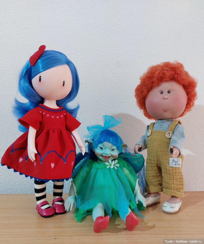 Большая испанская семья — Испанские куклы (разное): Vestida de Azul (фото 8)