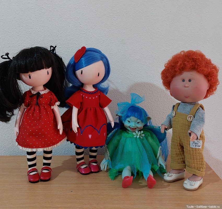 Большая испанская семья — Испанские куклы (разное): Vestida de Azul (фото 9)