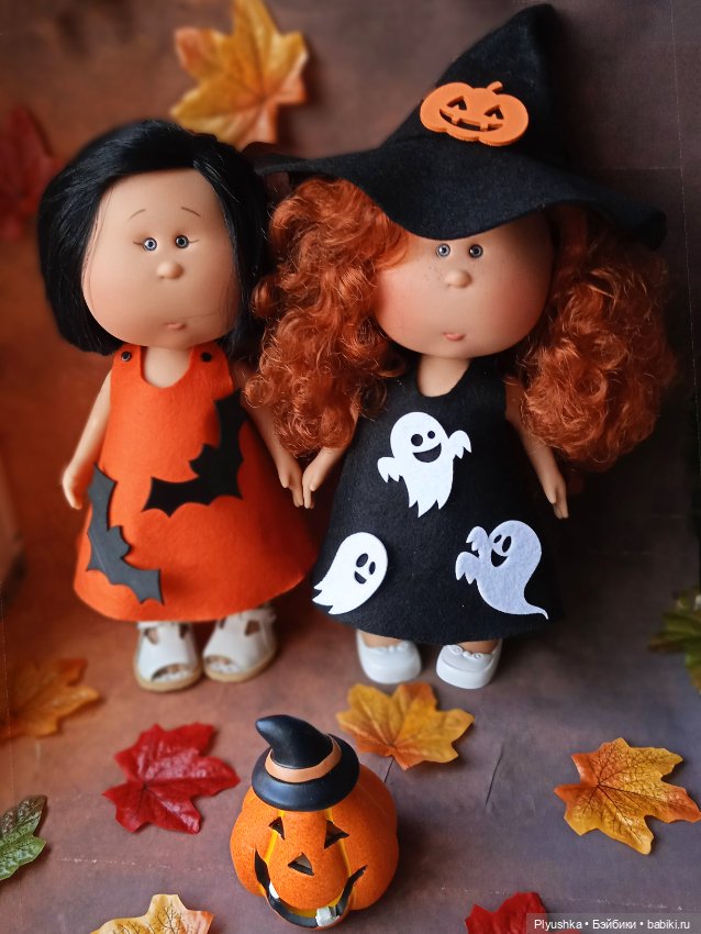 Мийки и Halloween — Куклы Nines d'Onil (Нинес): Миа (Mia) (фото 4)