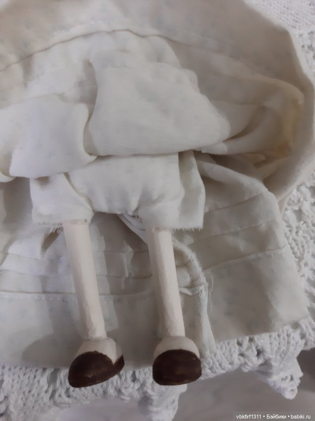 Куколка по мотивам артельной куклы 1920 г (фото 6)