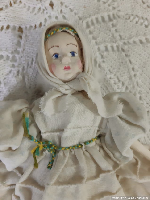Куколка по мотивам артельной куклы 1920 г (фото 8)