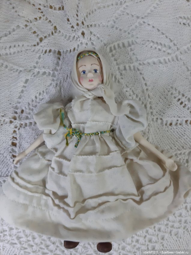 Куколка по мотивам артельной куклы 1920 г (фото 7)