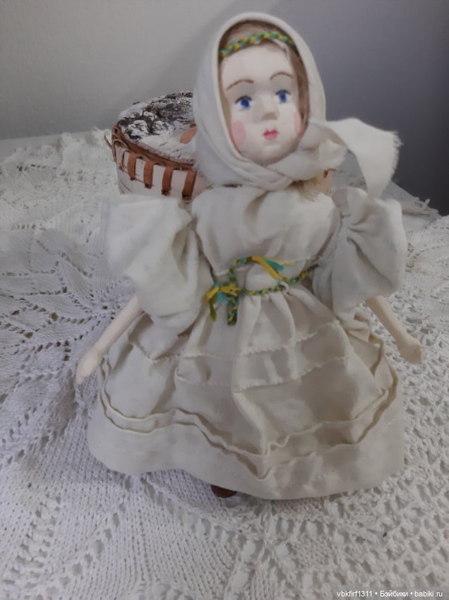 Куколка по мотивам артельной куклы 1920 г (фото 5)
