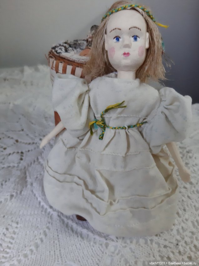 Куколка по мотивам артельной куклы 1920 г (фото 3)