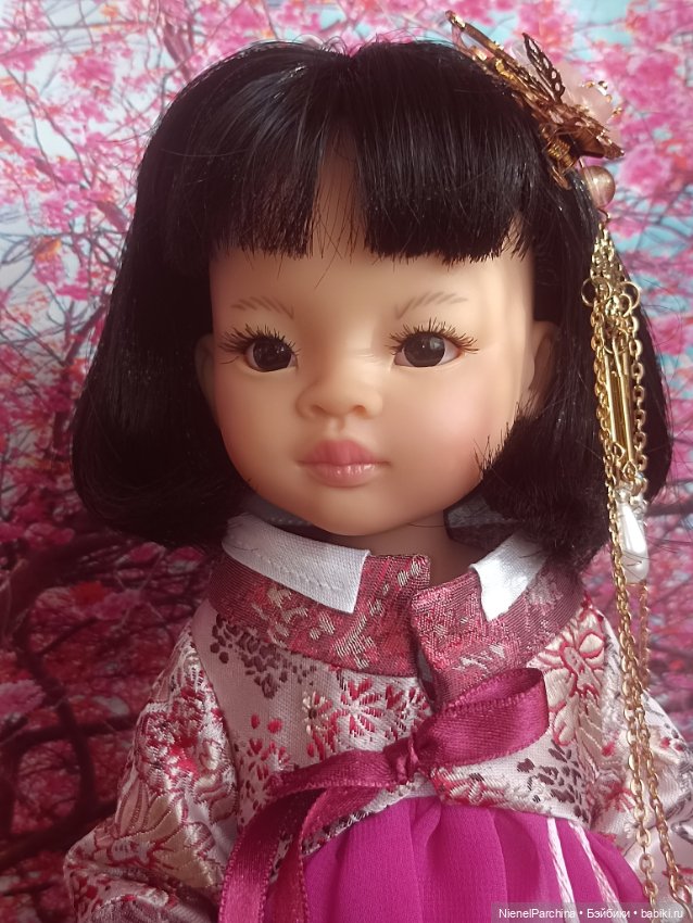 Ханбок для Ханако — Куклы Paola Reina (Паола Рейна): новинки