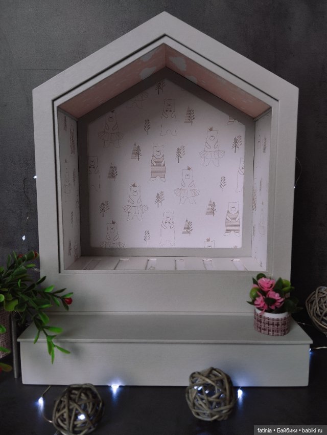 Новый дом в новый дом — Румбоксы и кукольные интерьеры: фото (фото 3)