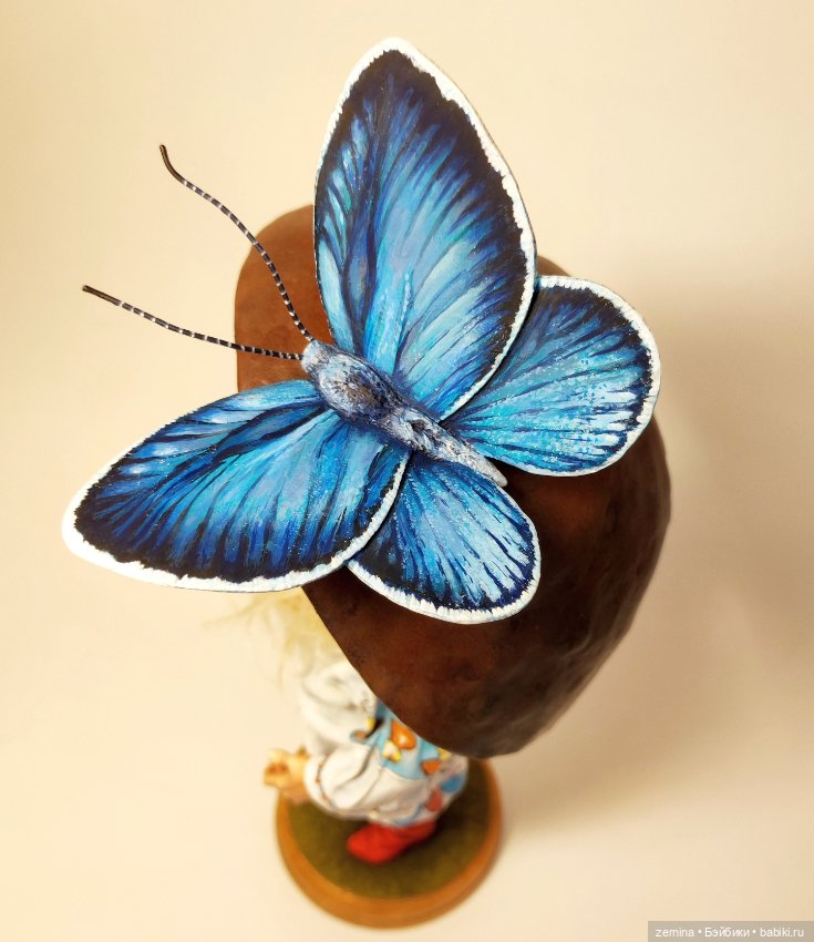 Старичок-Боровичок — Лепка авторских кукол: полимерная глина (фото 10)