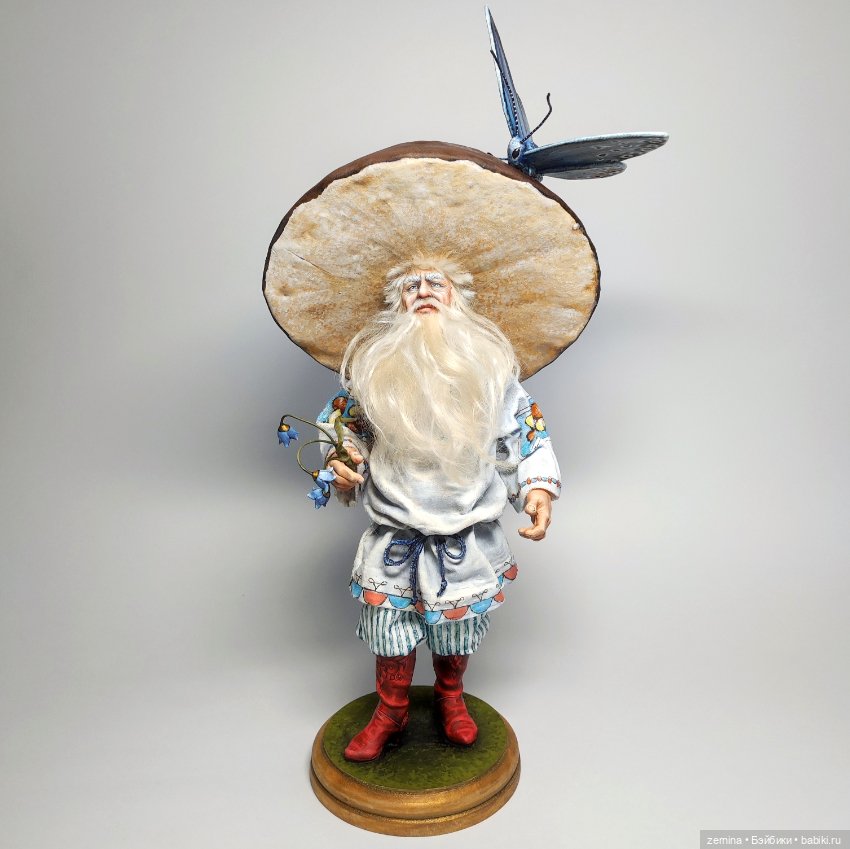 Старичок-Боровичок — Лепка авторских кукол: полимерная глина