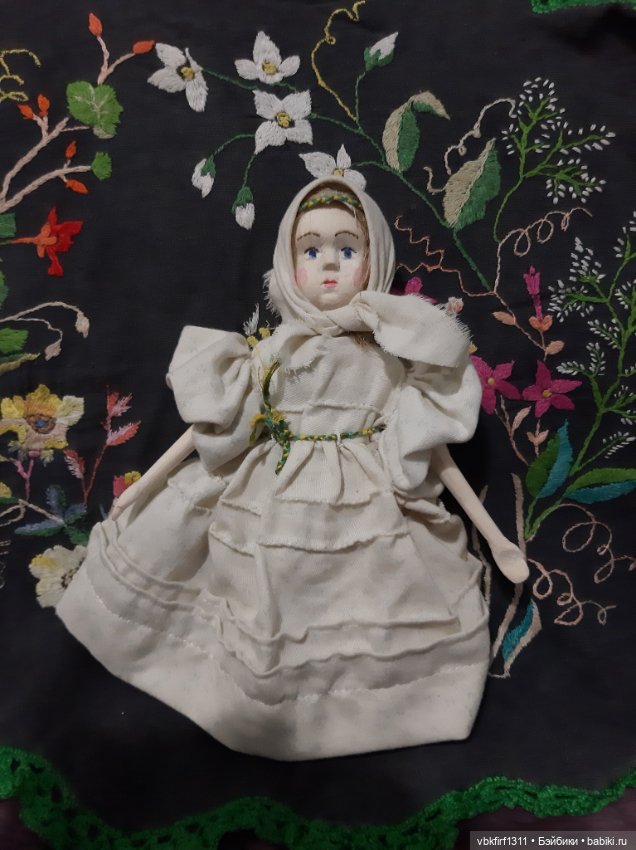 Куколка по мотивам артельной куклы 1920 г (фото 9)