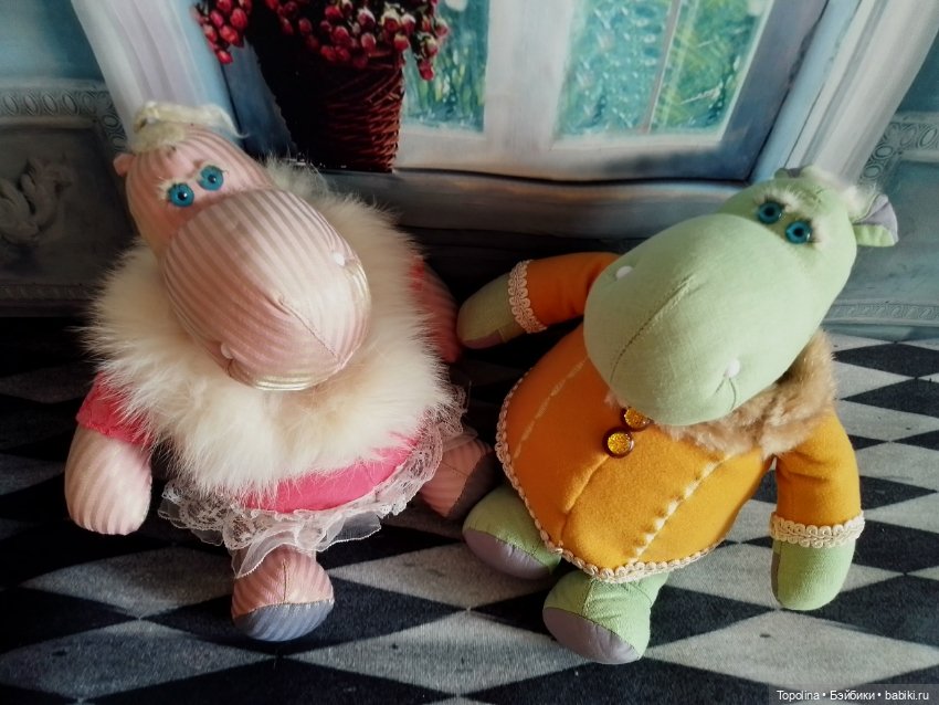 Матильда и Клотильда — Текстильные игрушки и примитивы: кофейные (фото 3)