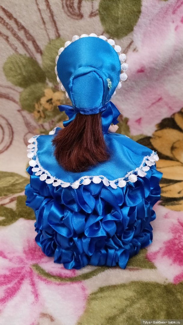 Куколка в оттенках Гжели — Одежда и обувь для кукол своими руками: фото (фото 2)