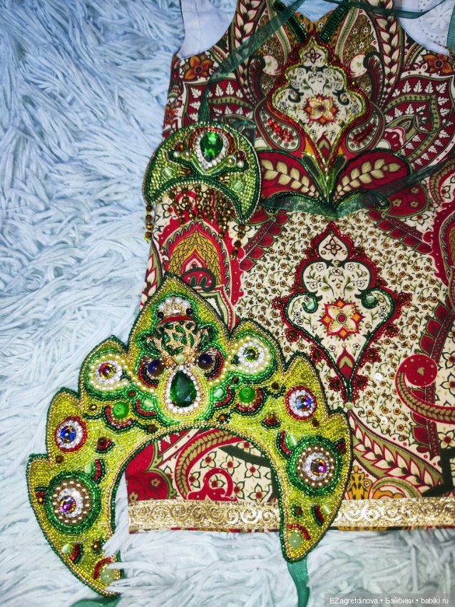 Костюм Царевны-лягушки — Одежда и обувь для кукол своими руками: фото