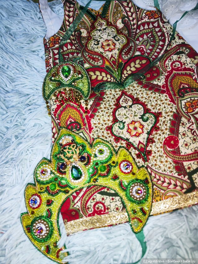 Костюм Царевны-лягушки — Одежда и обувь для кукол своими руками: фото