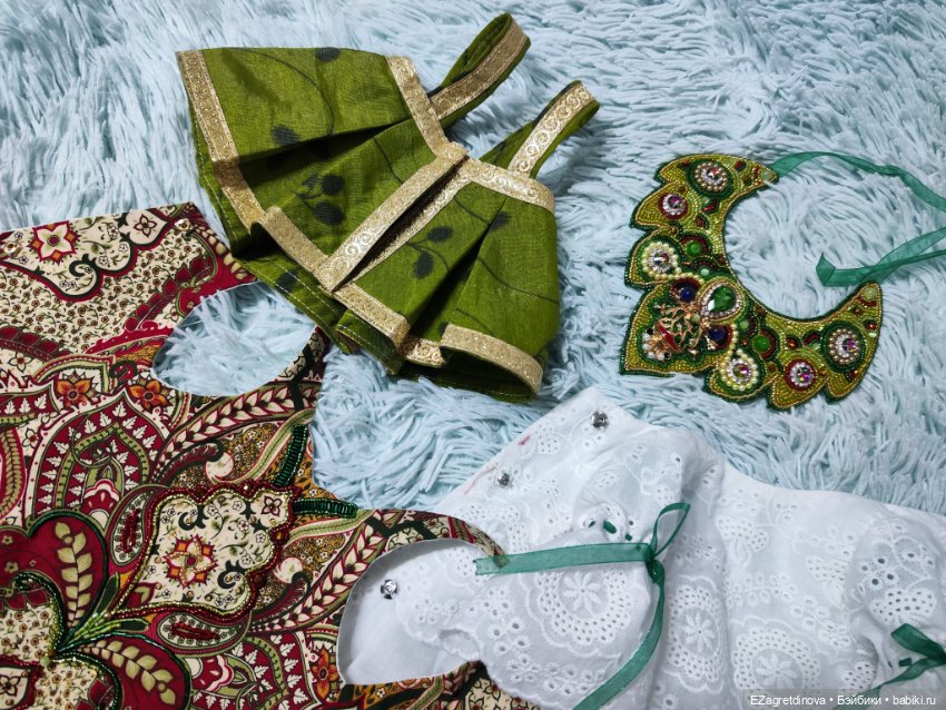 Костюм Царевны-лягушки — Одежда и обувь для кукол своими руками: фото