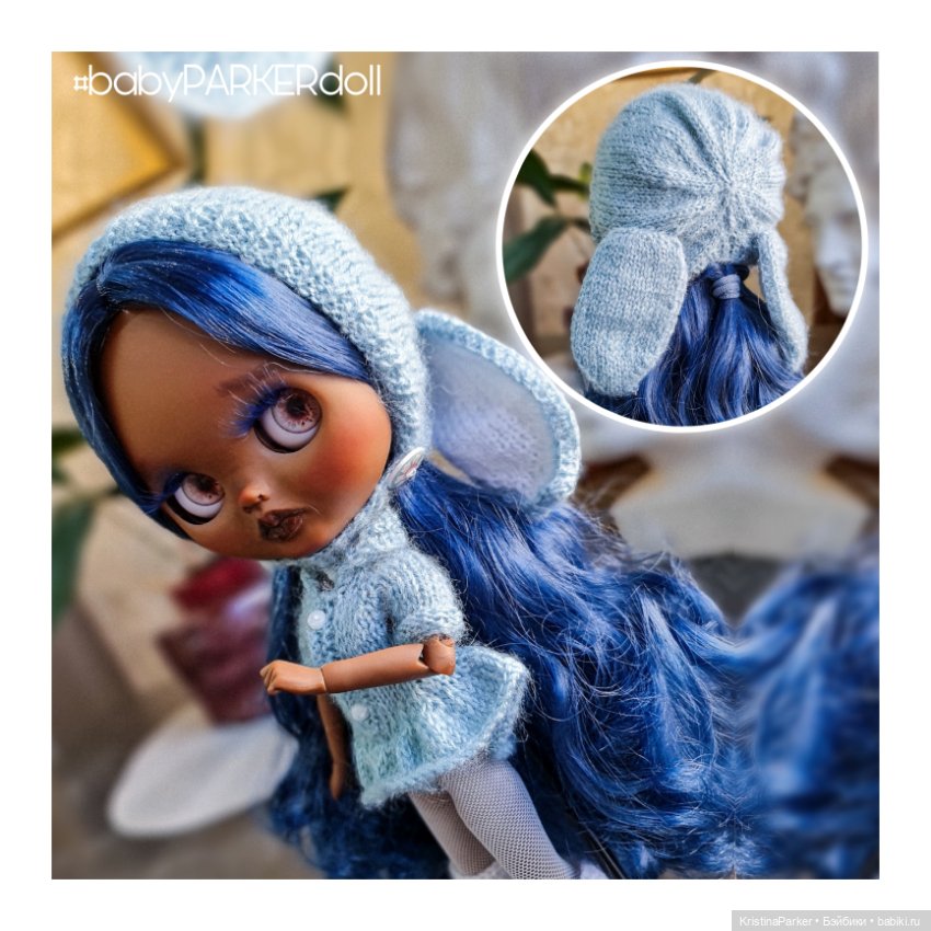 Темнокожий кастом #17 — Куклы Blythe (Блайз) ООАК: кастом (фото 3)