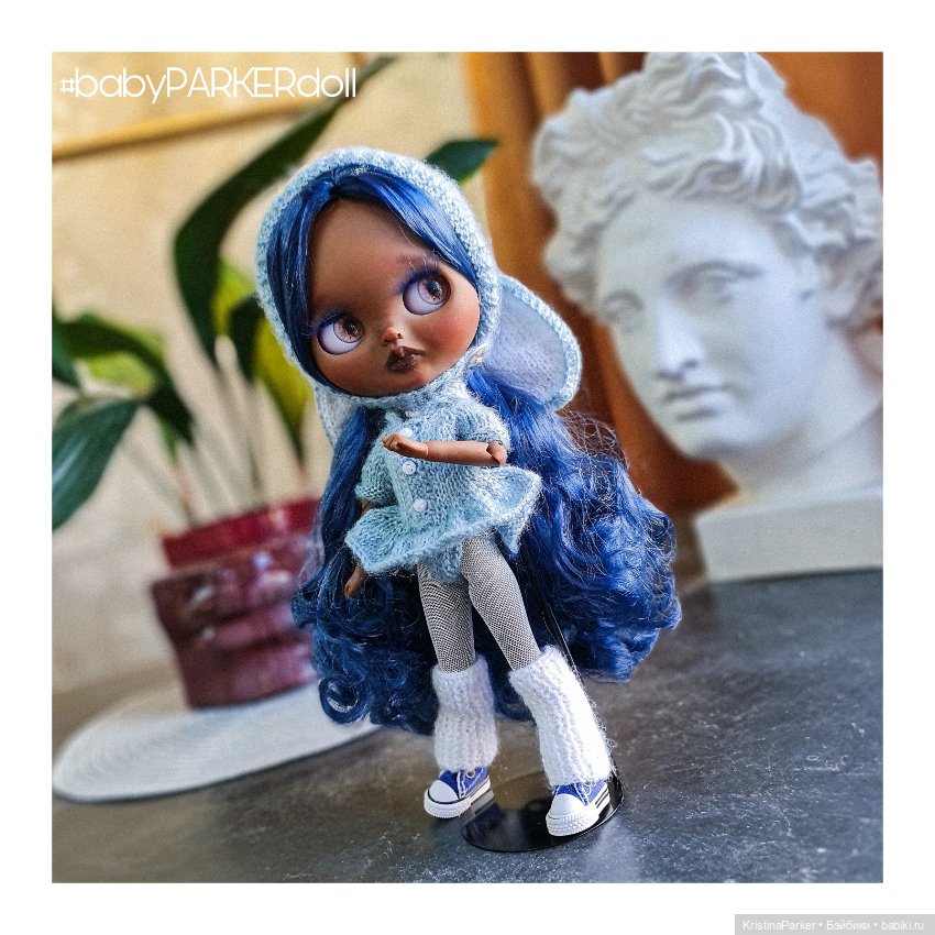 Темнокожий кастом #17 — Куклы Blythe (Блайз) ООАК: кастом (фото 2)