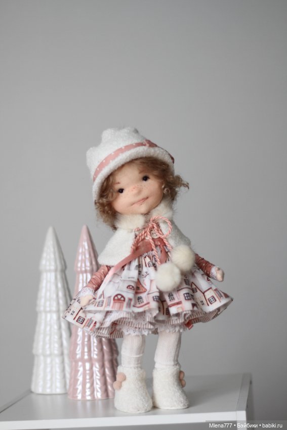 Иришка — Авторские текстильные куклы: Вальдорфские (фото 4)