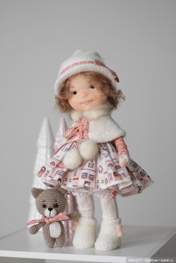 Иришка — Авторские текстильные куклы: Вальдорфские (фото 3)
