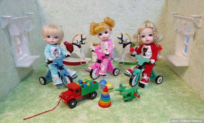 Велосипеды для кукол 16 см (фото 3)