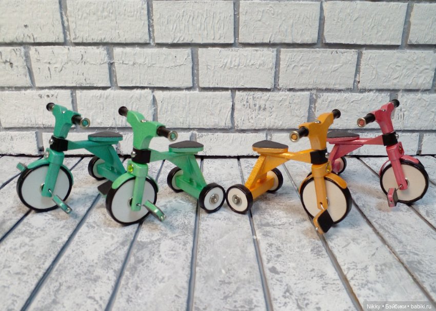 Велосипеды для кукол 16 см (фото 7)